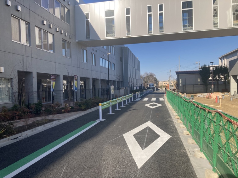 富士見丘小中学校周辺道路整備工事 / ２０２５年９月～２０２６年２月写真02