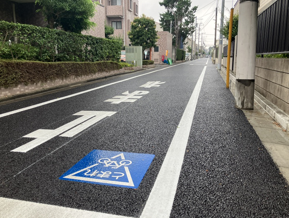 透水性舗装（ポーラスAs舗装）